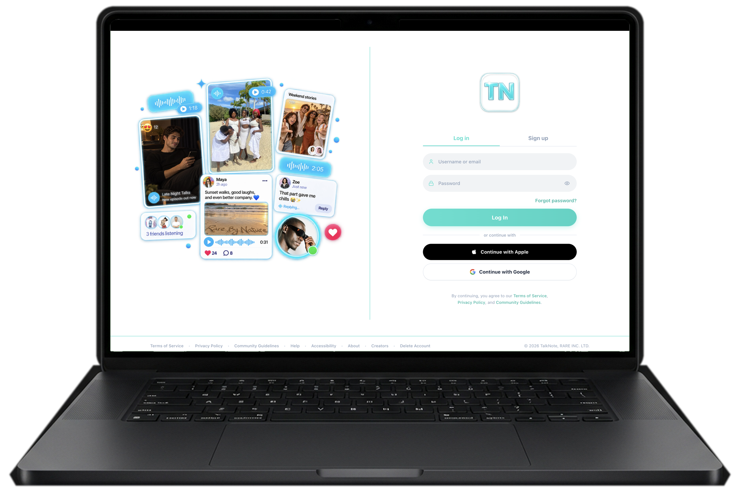 TalkNote Space Black MacBook Experience